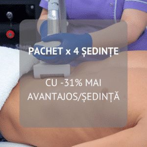 Pachet 4 ședințe Tratament Anticelulită și Modelare Corporală BodyShape, neinvaziv, ședință 30 minute