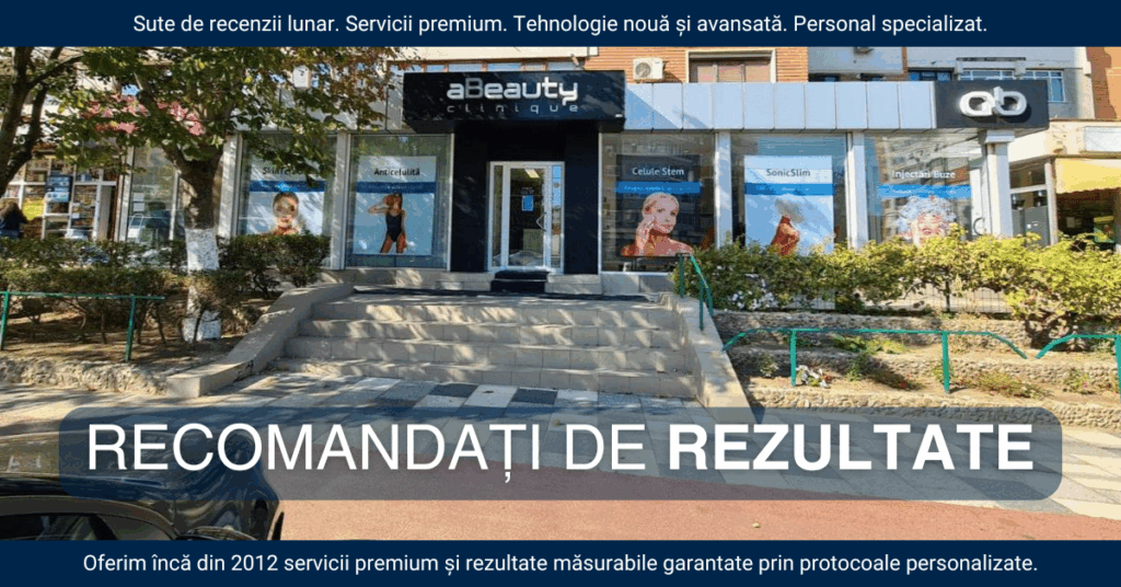 Clinică de slăbire, estetică, epilare laser, injectări cu acid hialuronic buze, toxină botulinică riduri și antiaging în Galați