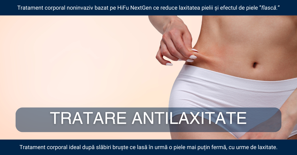 Tratamente corporale antilaxitate si piele lasata cu SonicSlim