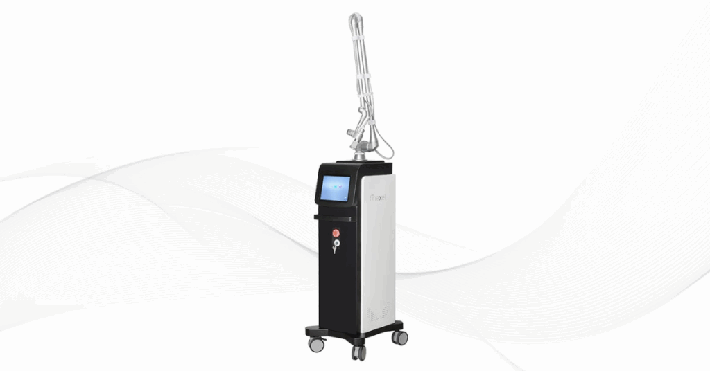 Laser CO2 fracționat