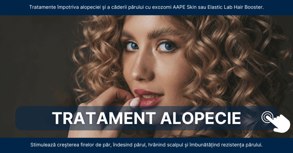 Tratament capilar cu mezoterapie Elastic Lab H sau Prostemics AAPE H – stimulează creșterea părului și combate alopecia cu protocoale de generație nouă.
