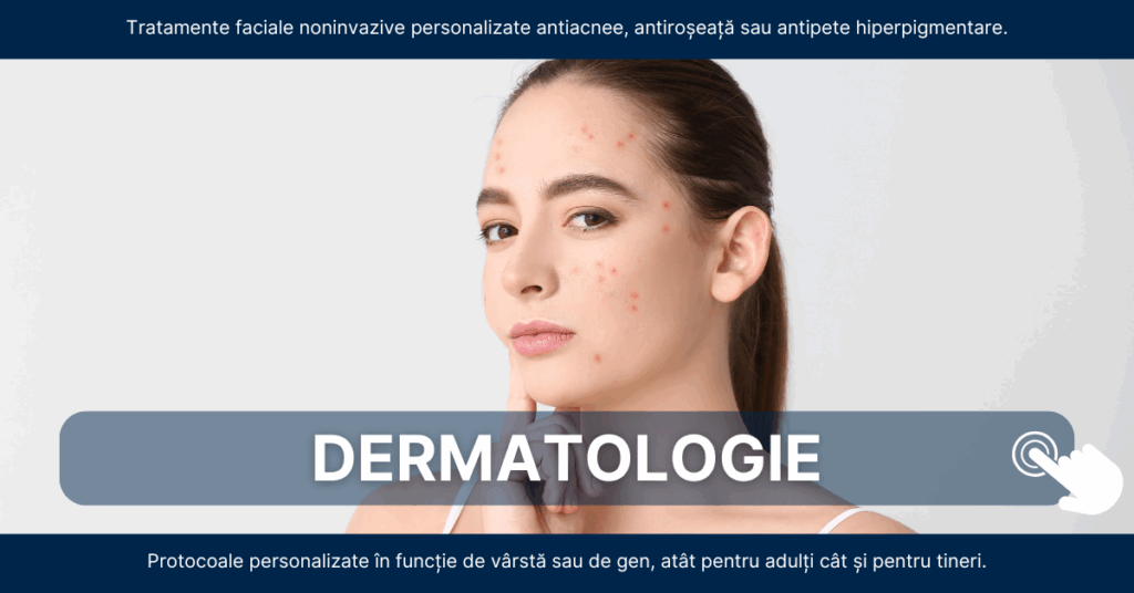 Consultații și tratamente dermatologice personalizate pentru acnee, roșeață și hiperpigmentare – în clinici aBeauty cu echipă medicală specializată.